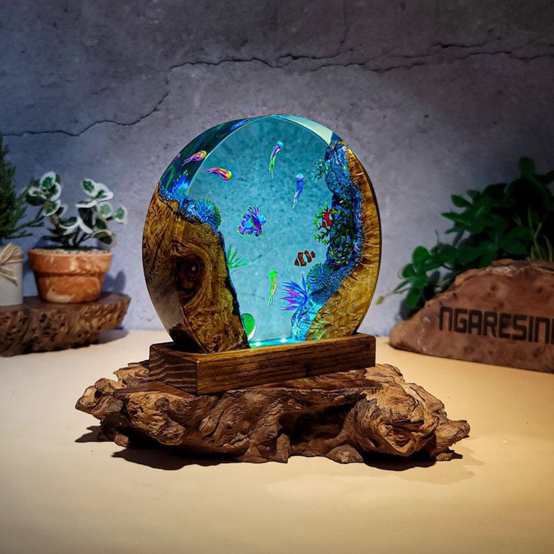 Okyanus Akvaryumu Organizma Re - Resin Art And Decor incelemesi ve fiyatı