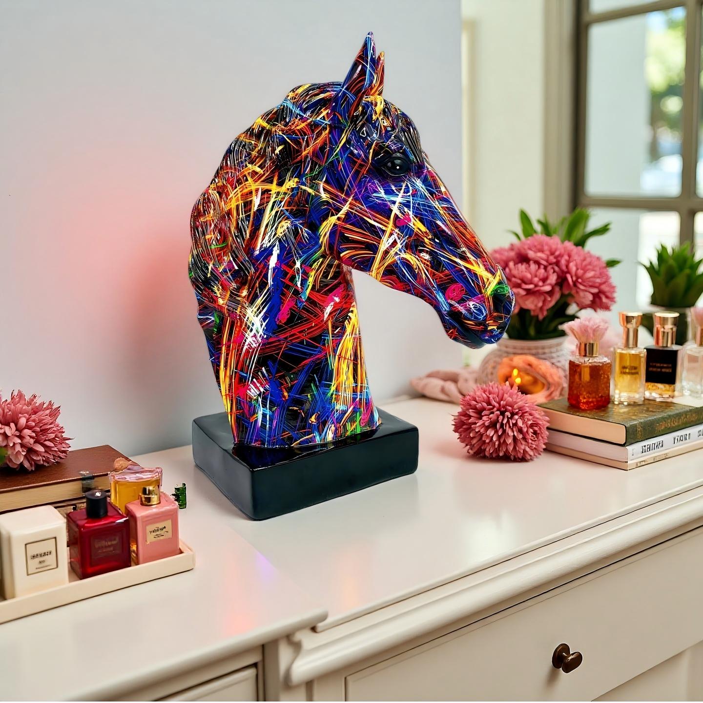 Yaratıcı Reçine At Başı Süsler - Resin Art And Decor incelemesi ve fiyatı