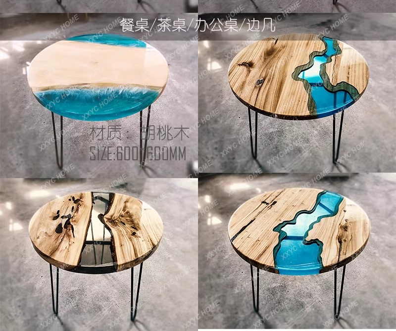Yaratıcı sanat yemek masası ep - Resin Art And Wood incelemesi ve fiyatı
