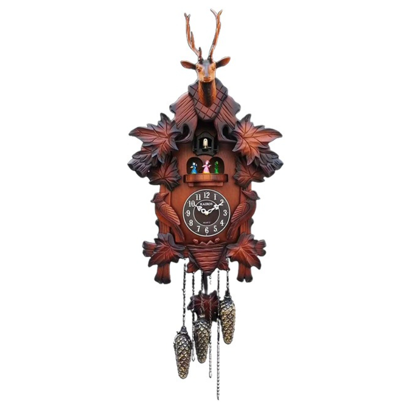 Guguklu Duvar Saati Masif Ahşa - Resin Art Wall Clock incelemesi ve fiyatı