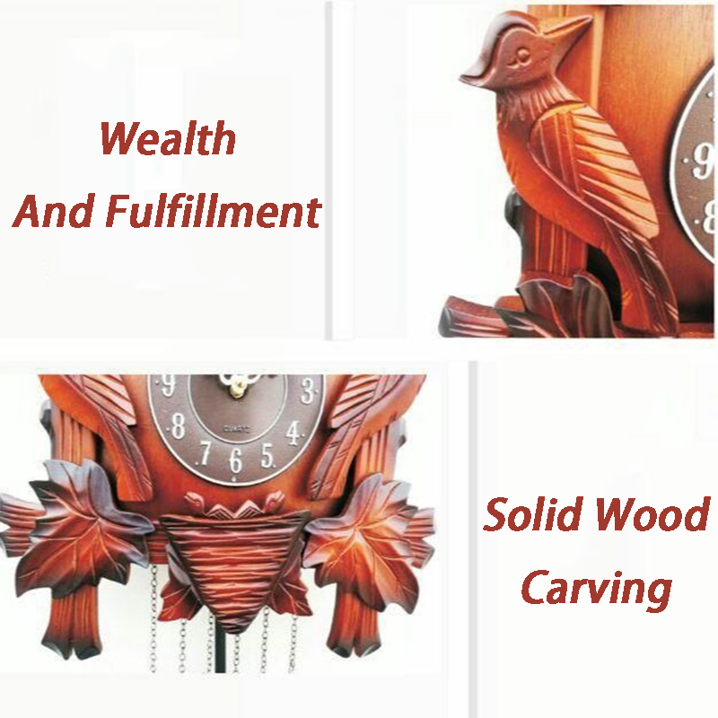 Guguklu Duvar Saati Masif Ahşa - Resin Art Wall Clock incelemesi ve fiyatı