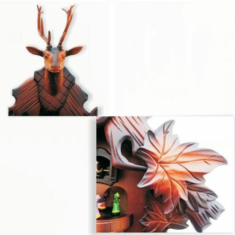 Guguklu Duvar Saati Masif Ahşa - Resin Art Wall Clock incelemesi ve fiyatı