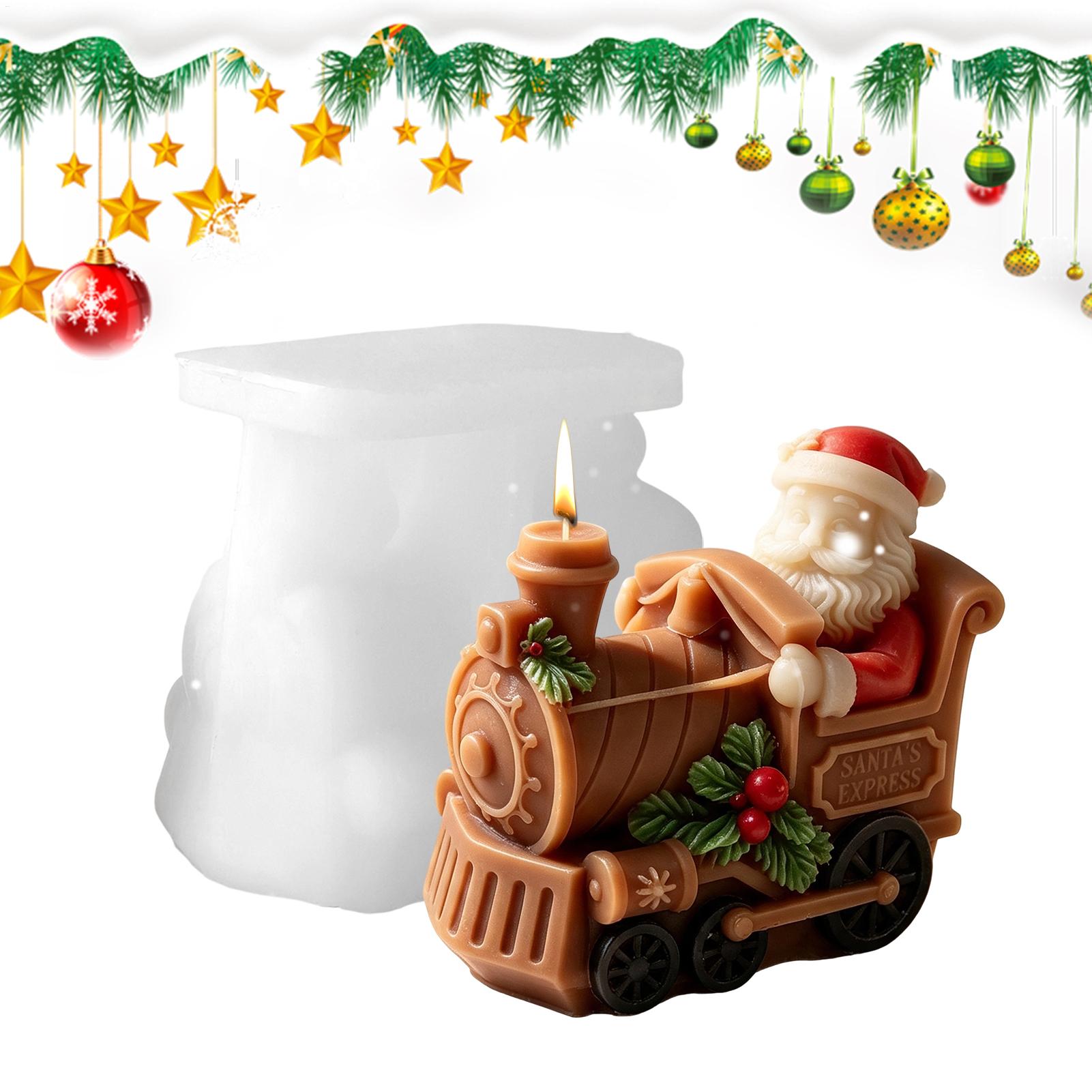 Noel Mum Kalıbı Tren Şeklinde  - Resin Artist incelemesi ve fiyatı