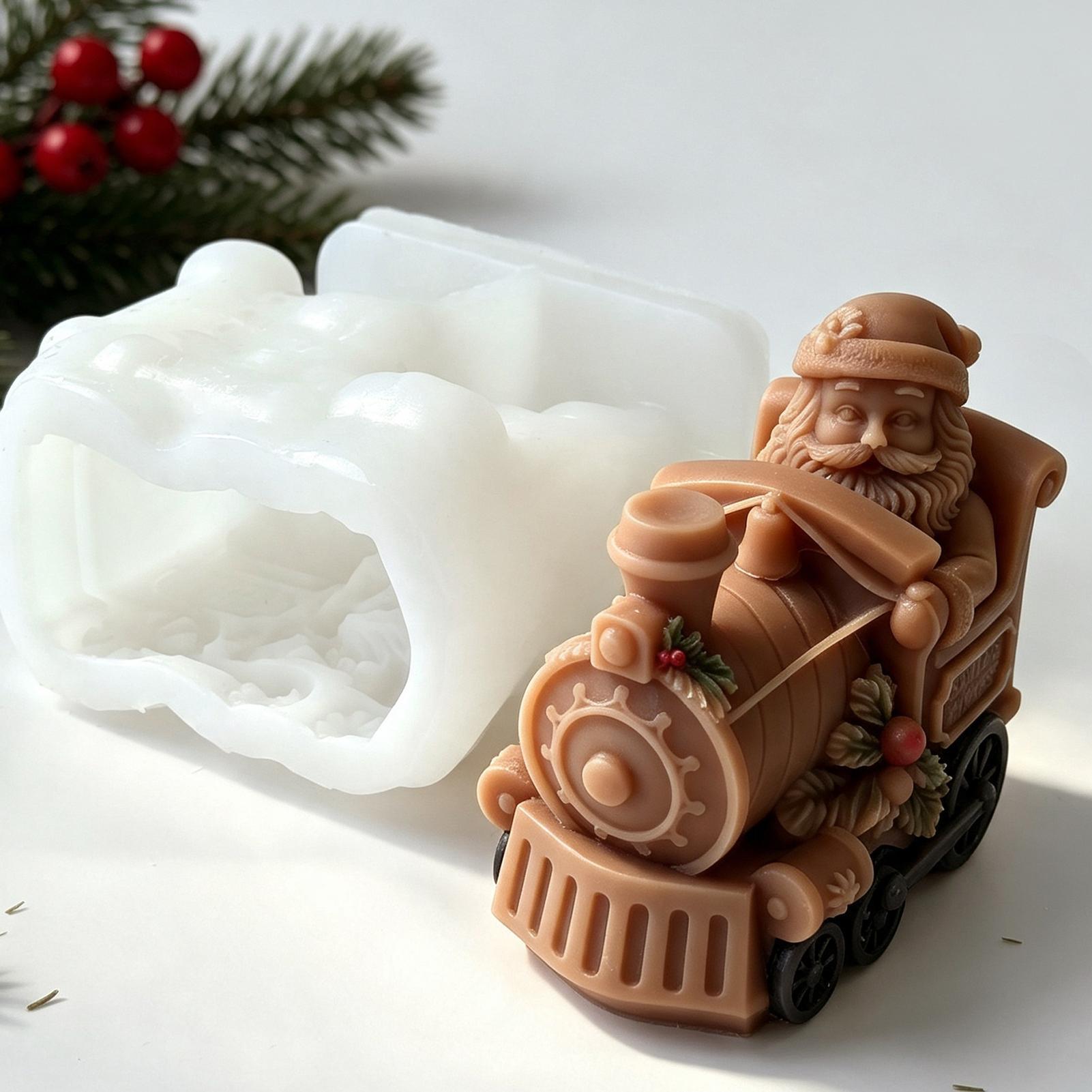 Noel Mum Kalıbı Tren Şeklinde  - Resin Artist incelemesi ve fiyatı