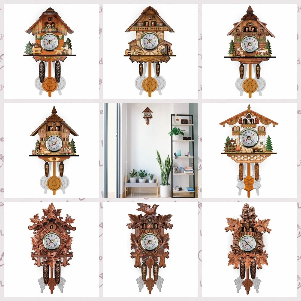 Saat duvar ahşap ahşap sarkaç  - Resin Art Wall Clock incelemesi ve fiyatı
