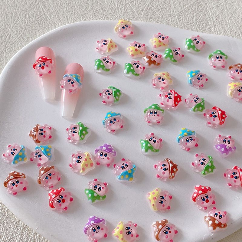 2/10/20 adet Kirby Tırnak Takı - Resin Art And Decor incelemesi ve fiyatı