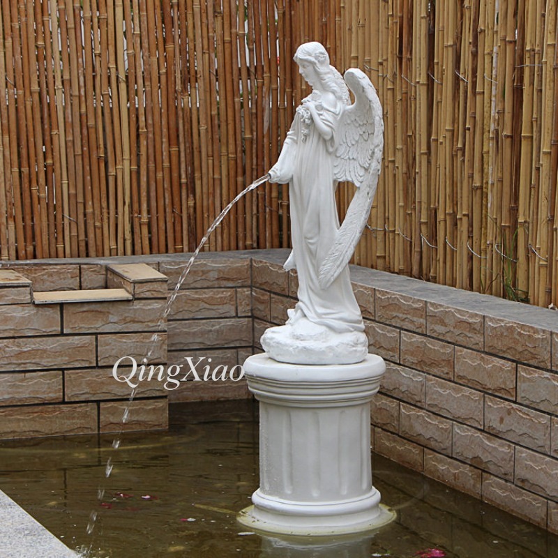 Avrupa Melek Heykeli Su Akışlı - Resin Art Sculptures incelemesi ve fiyatı