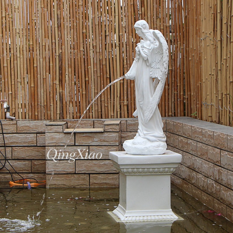 Avrupa Melek Heykeli Su Akışlı - Resin Art Sculptures incelemesi ve fiyatı