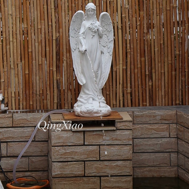 Avrupa Melek Heykeli Su Akışlı - Resin Art Sculptures incelemesi ve fiyatı