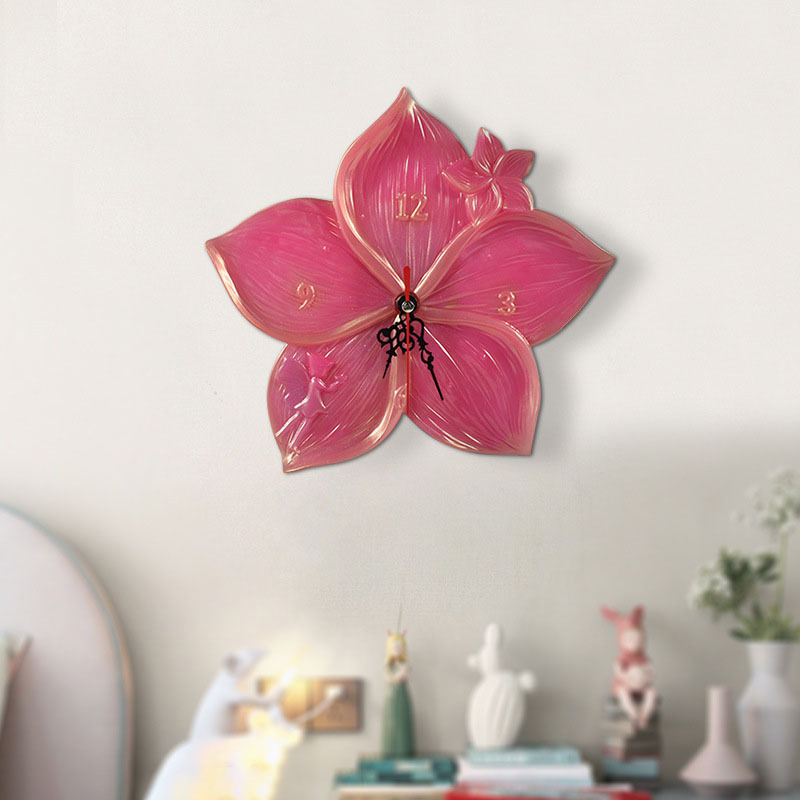 Dünya Haritası Lotus Yaprağı S - Resin Art Wall Clock incelemesi ve fiyatı