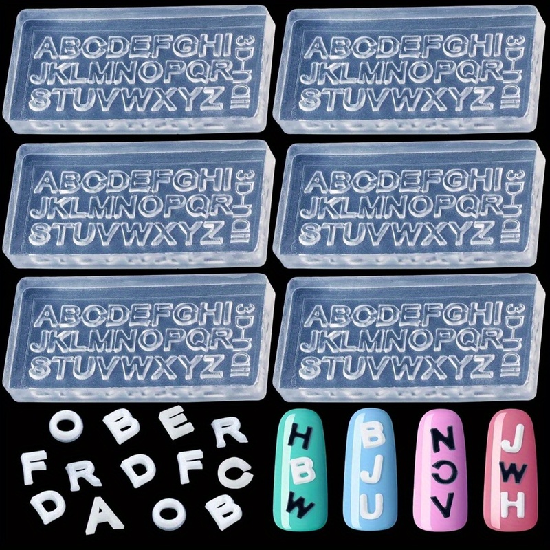 2/4 Set Şeffaf Mini A-Z 26 Har - Resin Art Zone incelemesi ve fiyatı