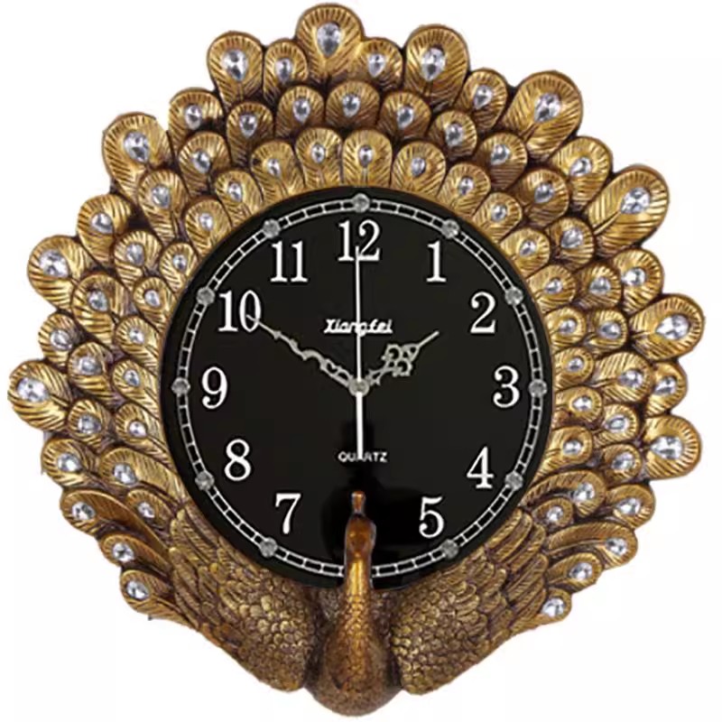 Vintage Lüks Dekoratif Duvar S - Resin Art Wall Clock incelemesi ve fiyatı