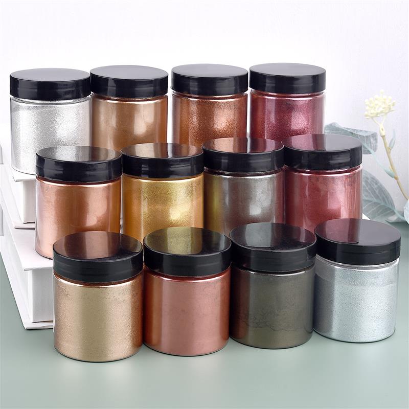 50g pırıltılı metalik altın gü - Pearl Powder Resin incelemesi ve fiyatı