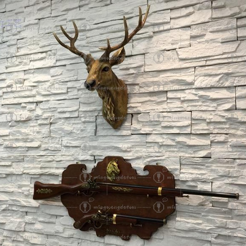 17 inçlik Sahte Geyik Başı, Sa - Resin Art And Decor incelemesi ve fiyatı