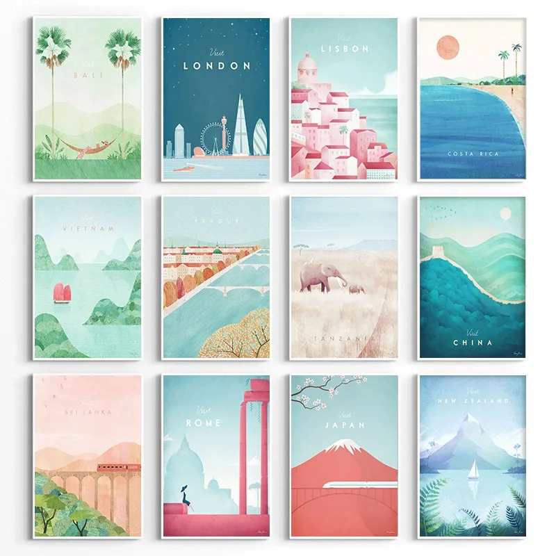 Dünya Minimalist Seyahat Poste - Resin Art New Zealand incelemesi ve fiyatı