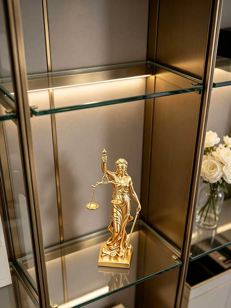 Lüks Altın Adalet Heykeli Sana - Resin Art Gift For Anniversary incelemesi ve fiyatı