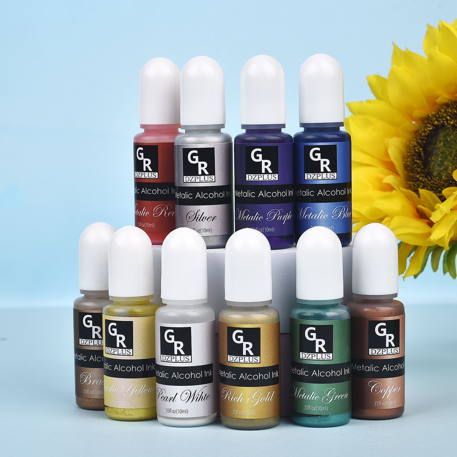 10ml/15ml sanat mürekkep alkol - Resin Pigment Alcohol Ink incelemesi ve fiyatı