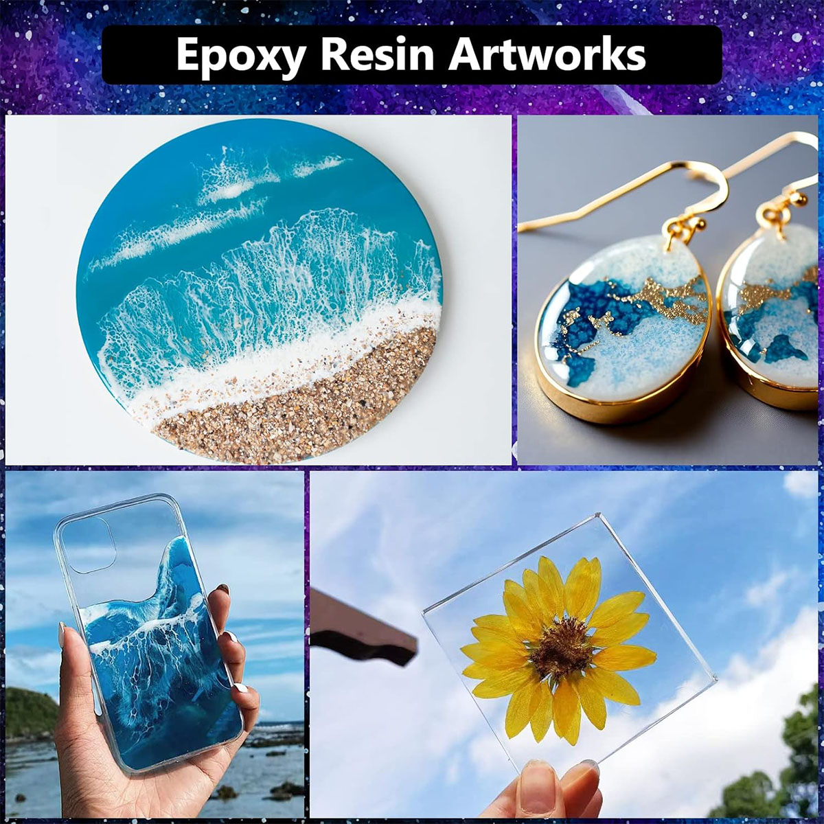 1000ml Kristal Berraklığında E - Resin Art And Wood incelemesi ve fiyatı