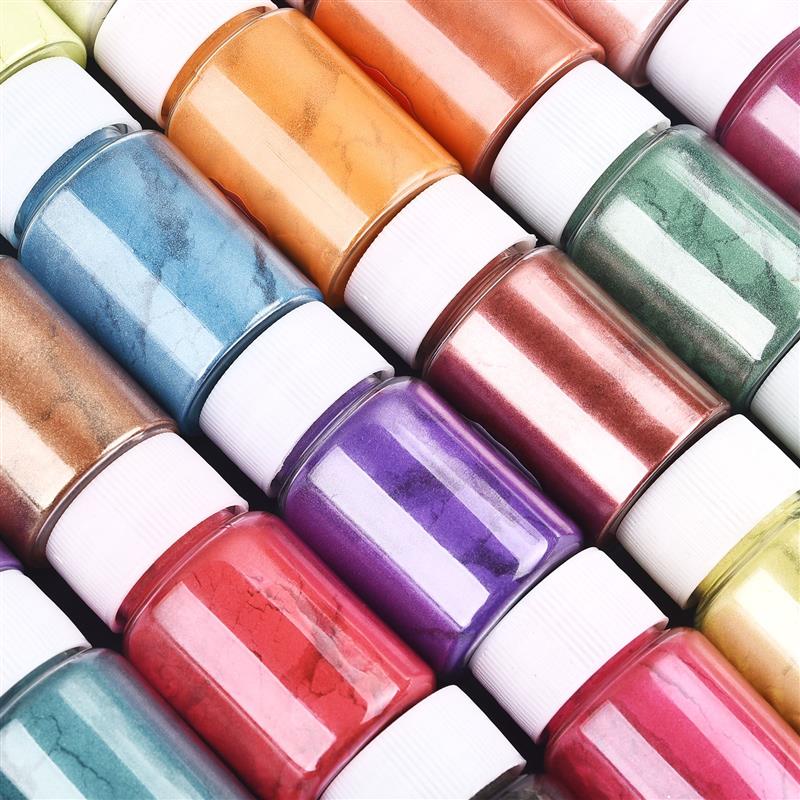 24 renk 10g Ayna Doğal Mika In - Pearl Powder Resin incelemesi ve fiyatı