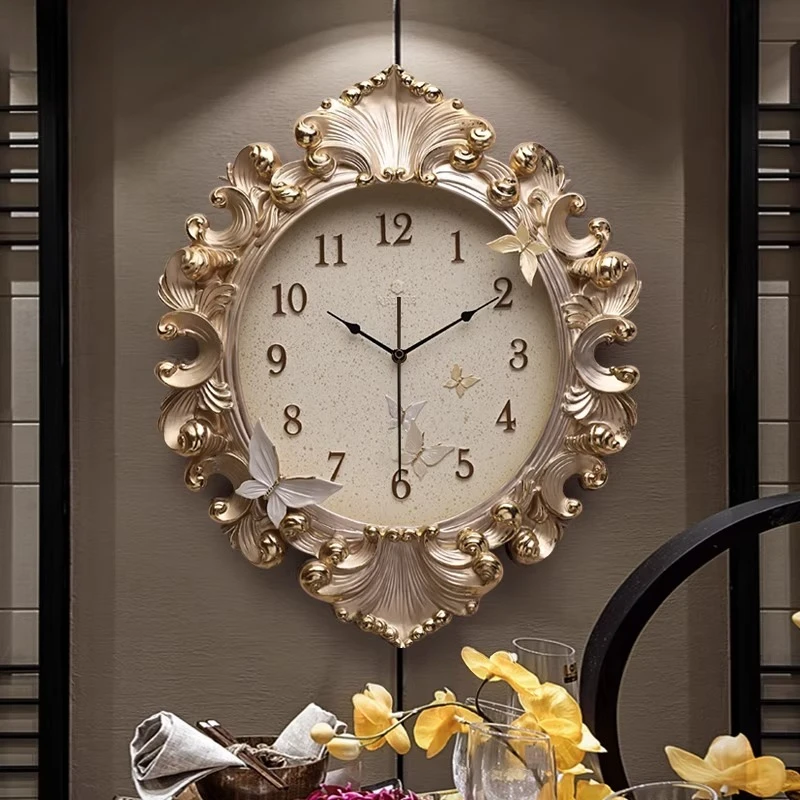 Avrupa Tarzı Oda Duvar Saati K - Resin Art Wall Clock incelemesi ve fiyatı