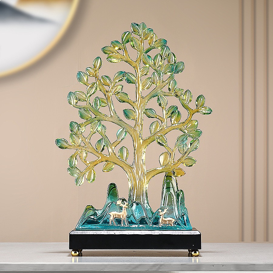 Fa Cai Ginkgo Ağacı Reçine Hey - Resin Art Sculptures incelemesi ve fiyatı